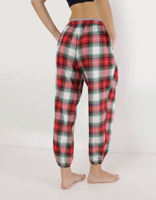 Aerie Street Flannel Jogger PJ