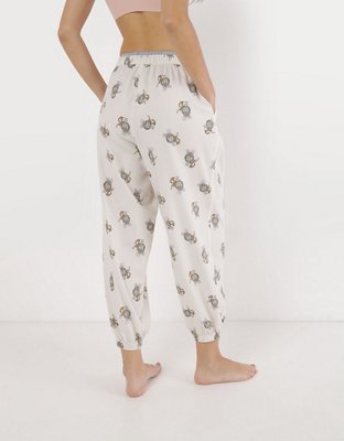 Aerie Street Flannel Jogger PJ
