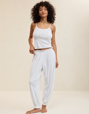 Aerie Pointelle Balloon Pajama Pant