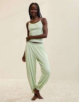 Aerie Pointelle Balloon Pajama Pant