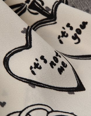 Aerie Satin Trouser PJ