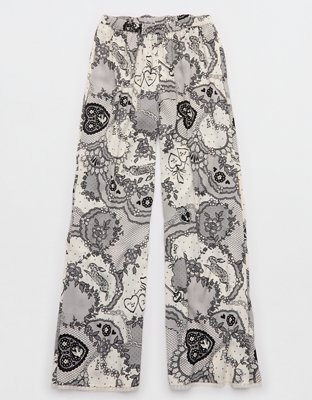 Aerie Satin Trouser PJ