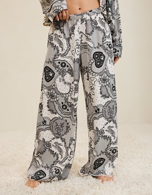 Aerie Satin Trouser PJ