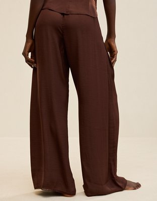 Aerie Satin Trouser PJ