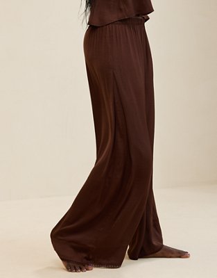 Aerie Satin Trouser PJ