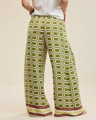 Aerie Satin Trouser PJ
