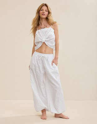 Aerie Seersucker Balloon Pant from American Eagle - $59.95