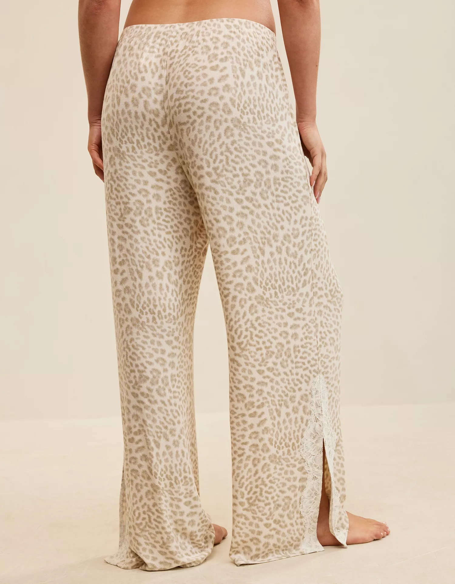 OVERSLEPT by Aerie Real Soft® Ribbed Trouser PJ - thumbnail 9