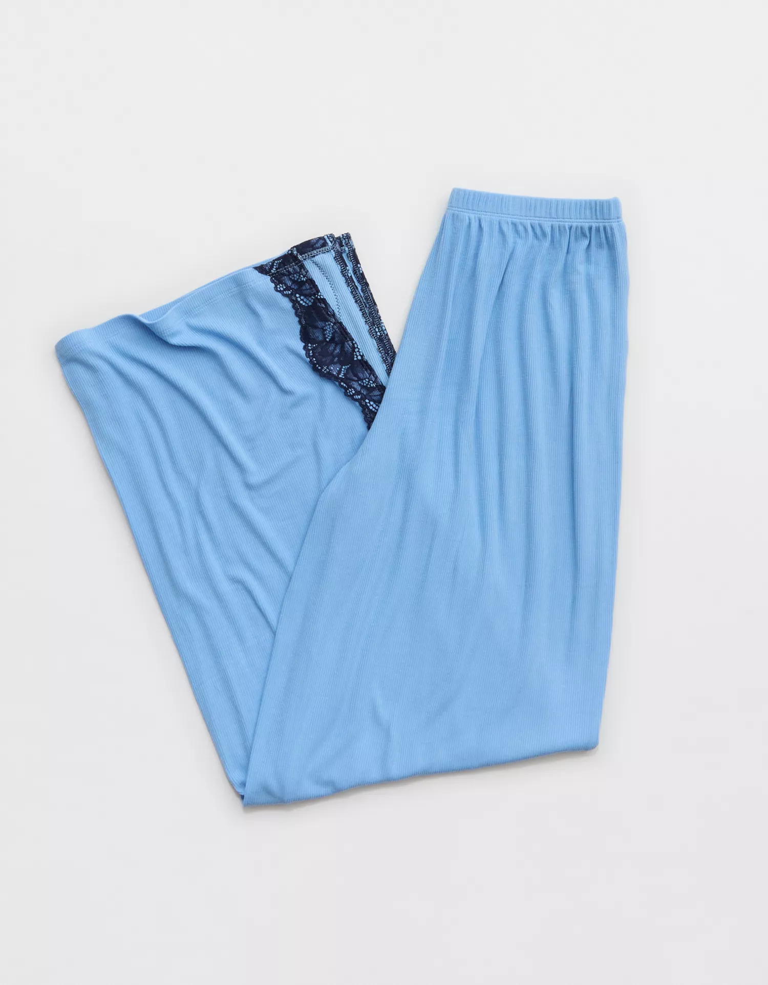 OVERSLEPT by Aerie Real Soft® Ribbed Trouser PJ - thumbnail 4