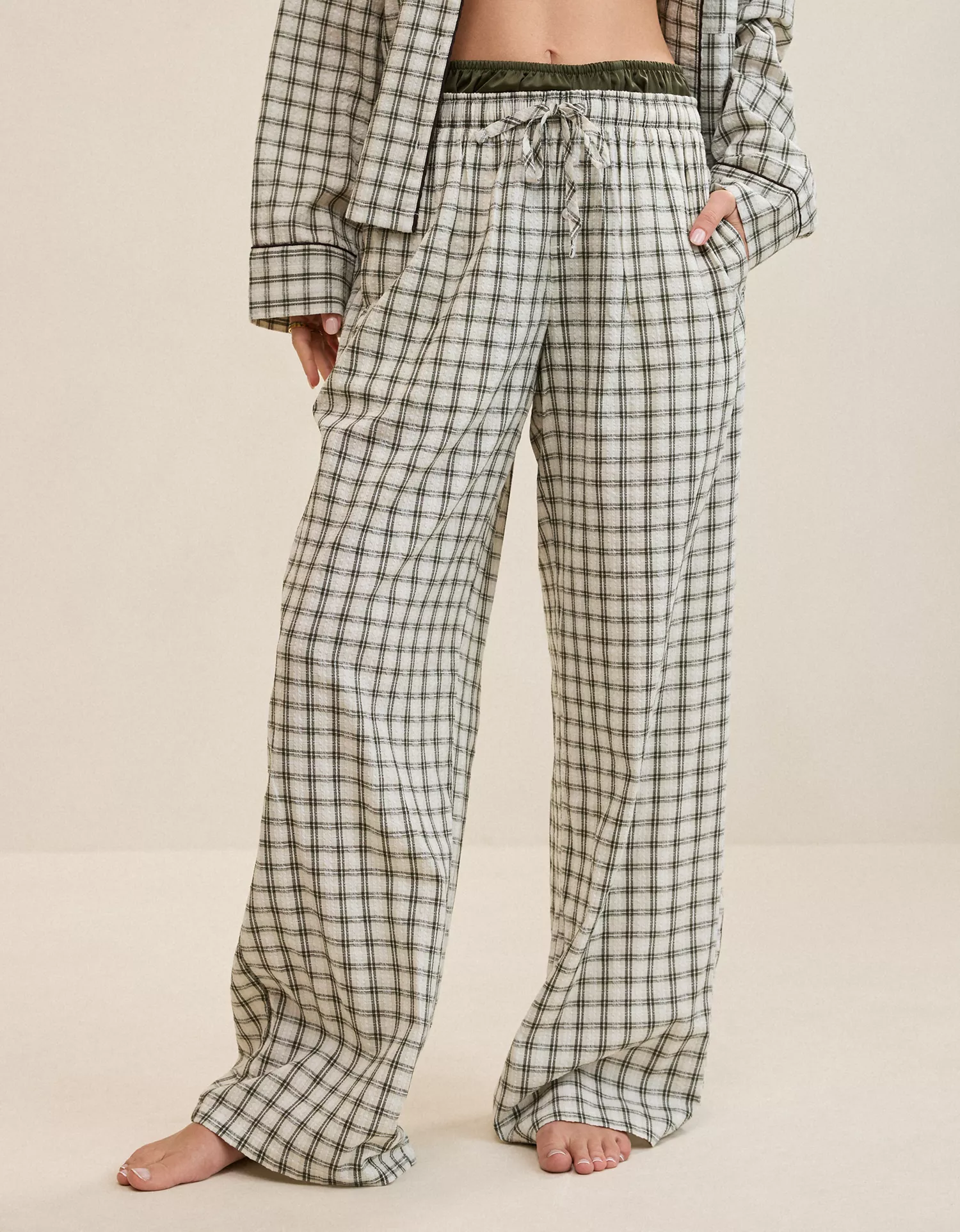Aerie Seersucker Trouser Pant - thumbnail 8