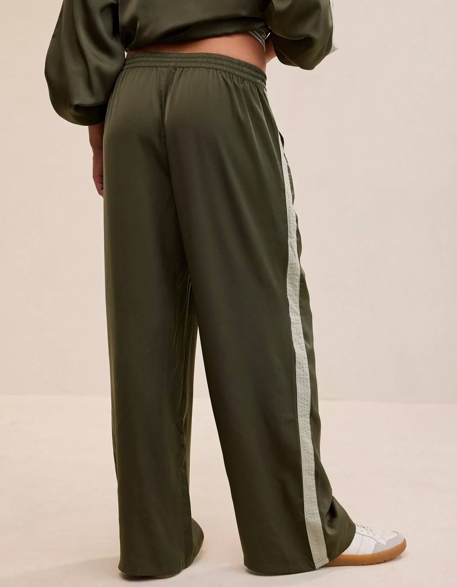 OVERSLEPT by Aerie Liquid Satin PJ Pant - thumbnail 3