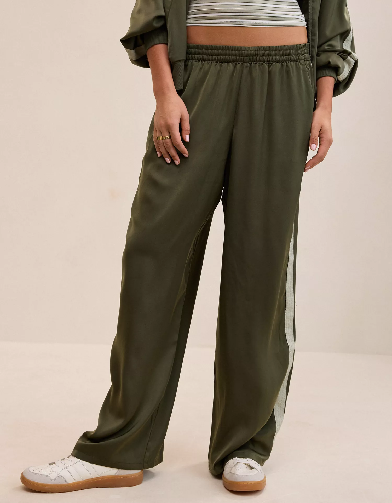 OVERSLEPT by Aerie Liquid Satin PJ Pant - thumbnail 5