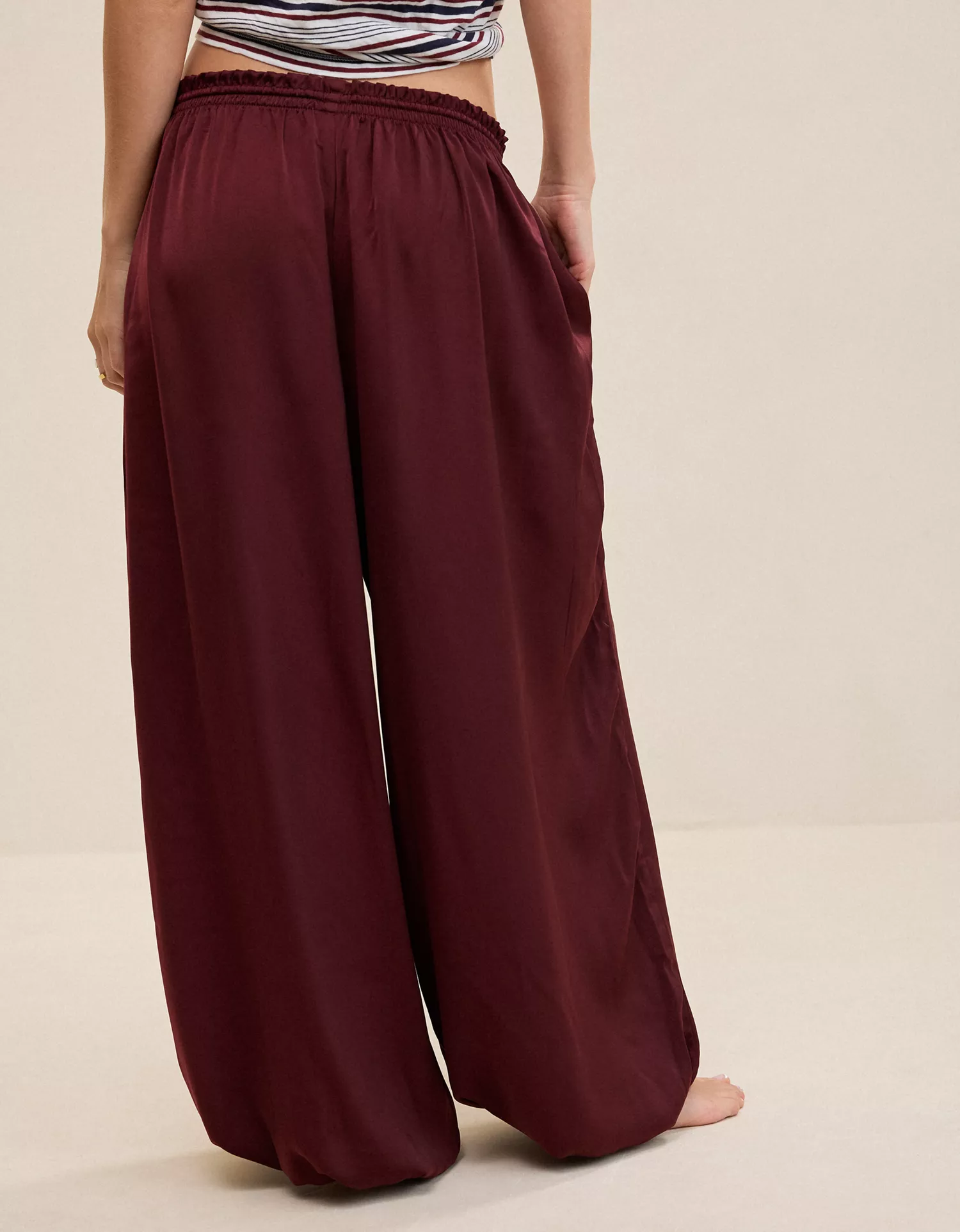 Aerie Liquid Satin Balloon Pant - thumbnail 7