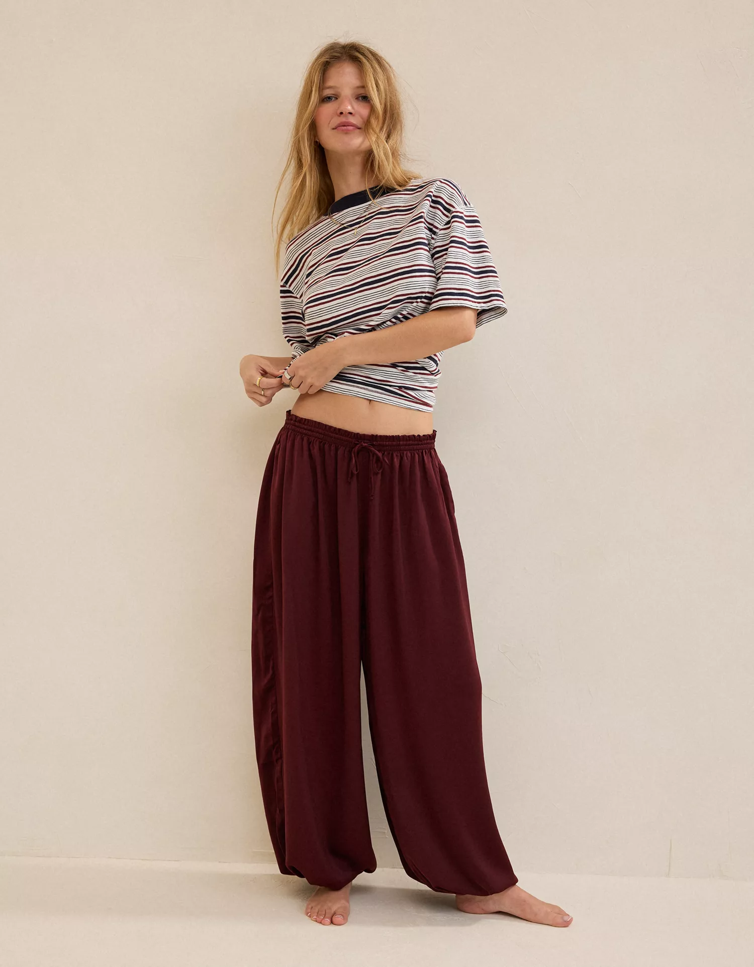 Aerie Liquid Satin Balloon Pant - thumbnail 6