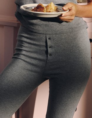 OVERSLEPT by Aerie Pointelle Legging