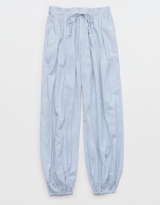 Aerie Seersucker Balloon Pant