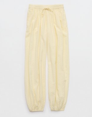 Aerie Seersucker Balloon Pant