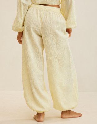 Aerie Seersucker Balloon Pant
