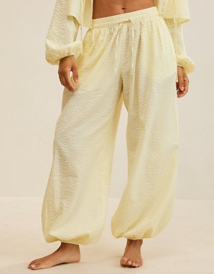 Aerie Seersucker Balloon Pant
