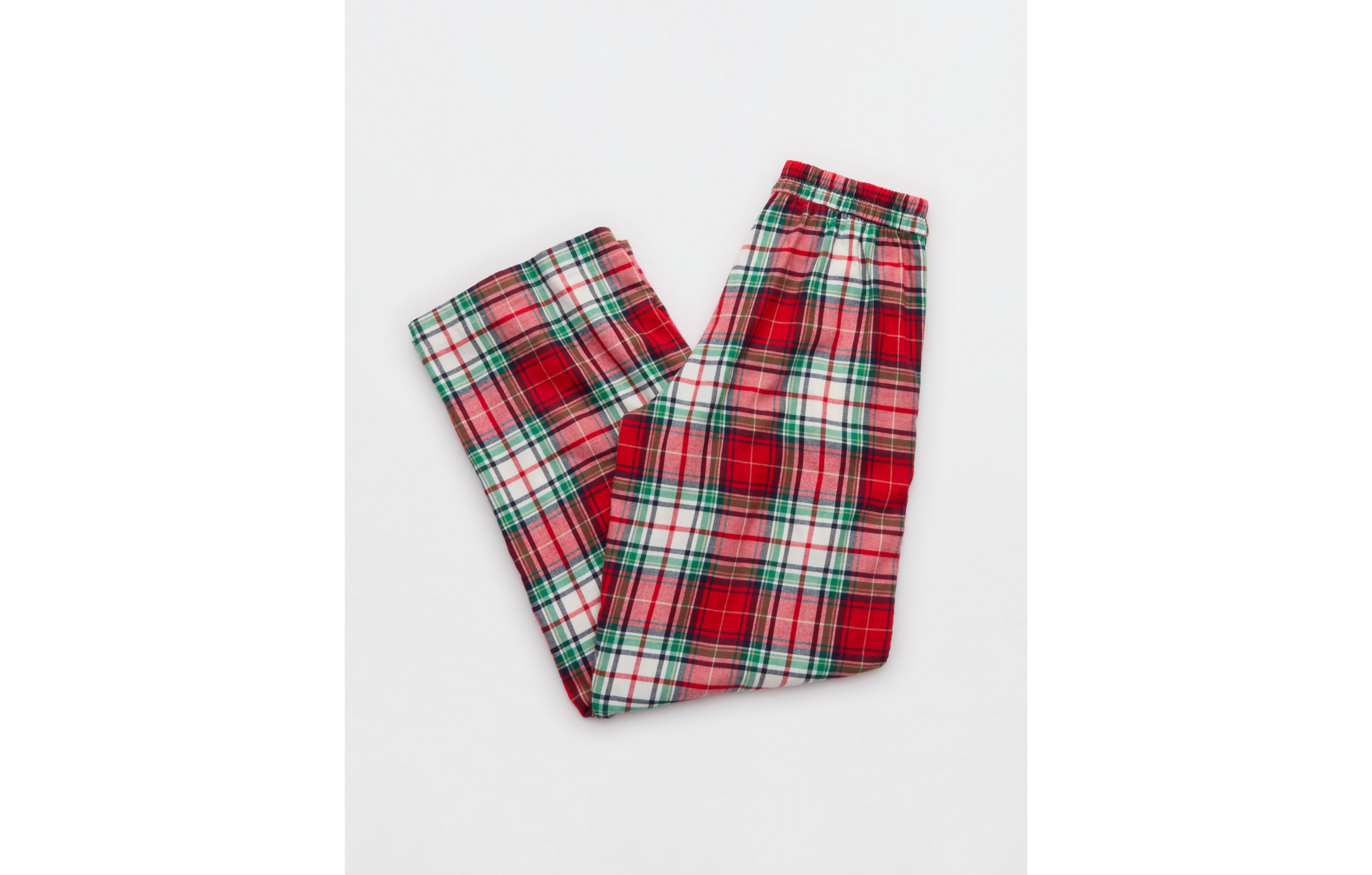 Aerie Checked Out Flannel Wide Leg Pant