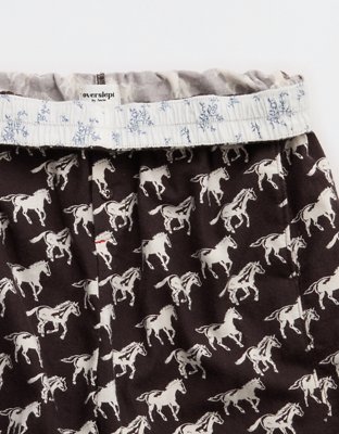 OVERSLEPT by Aerie Flannel Balloon Pant