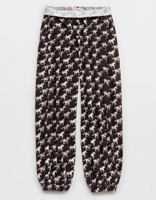 OVERSLEPT by Aerie Flannel Balloon Pant