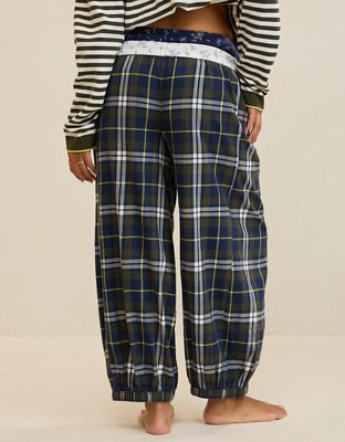 Aerie Flannel Balloon Pant