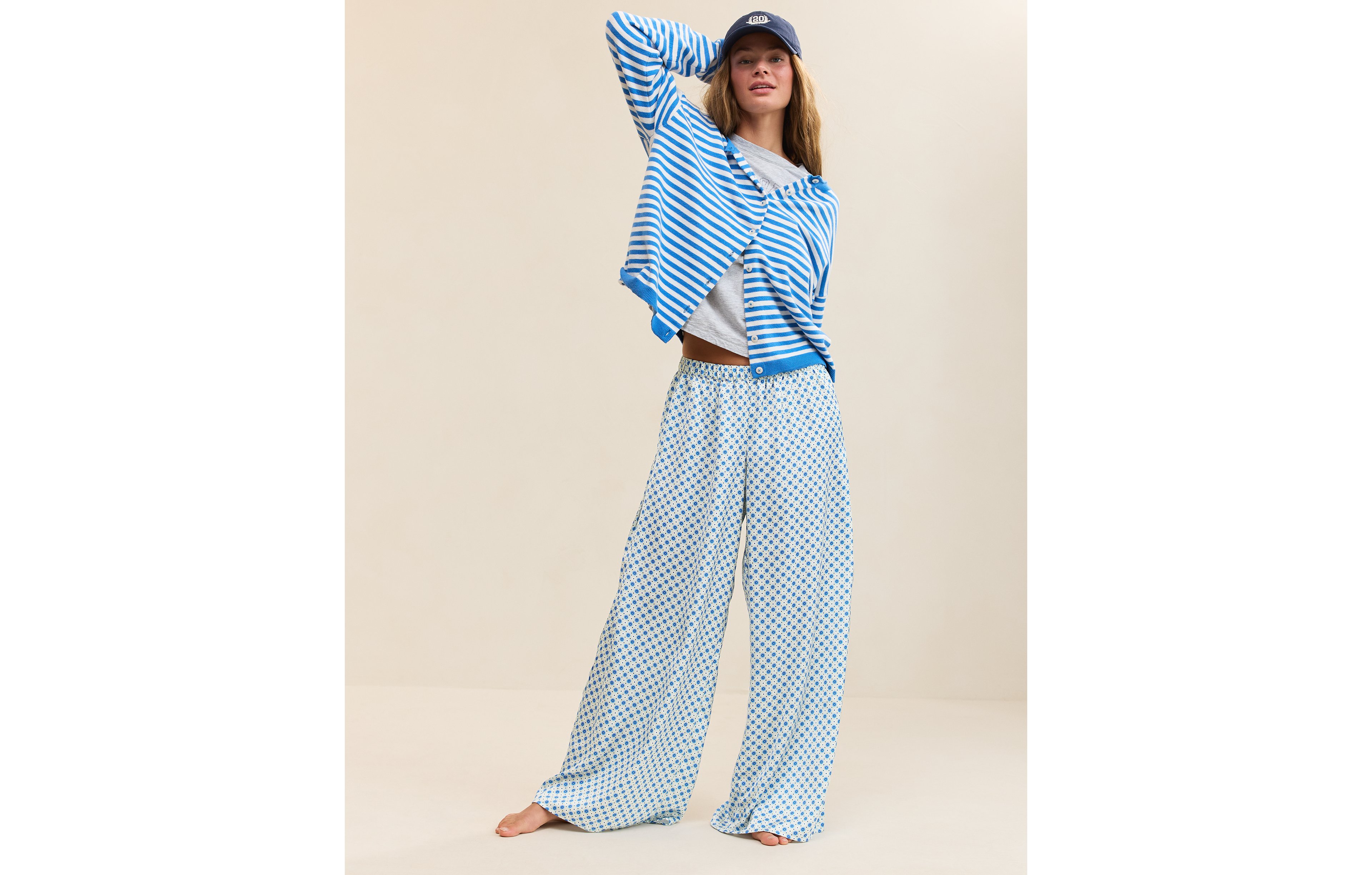 Aerie Liquid Satin Wide Leg Pant