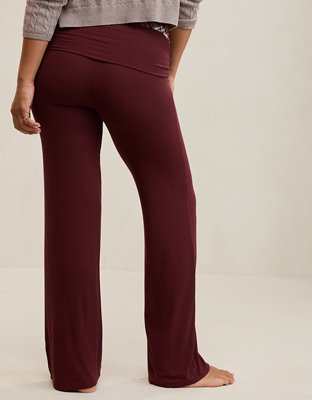 Aerie Real Soft® Rib Foldover PJ Pant