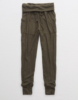 aerie plush jogger