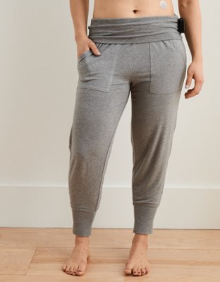 aerie Real Soft® Foldover Jogger - ShopStyle Pants
