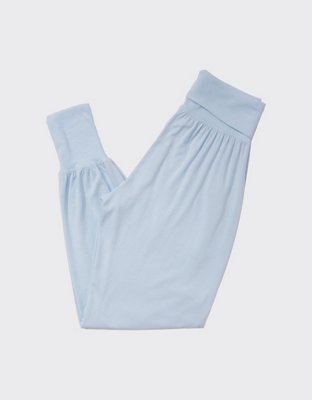Женские брюки Aerie Real Soft® Foldover Jogger — фото 4