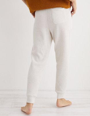 grey waffle joggers