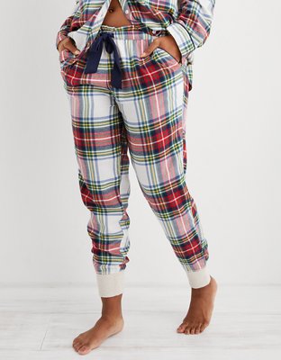 jogger flannel pajamas