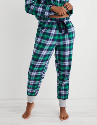 jogger flannel pajamas