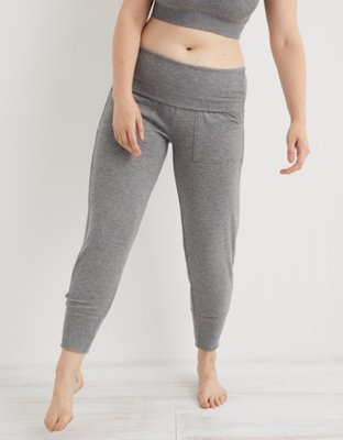 aerie foldover jogger