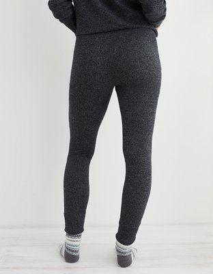 Aerie + OFFLINE Real Me High Waisted Crossover Legging (Earthen)