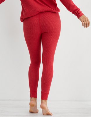 aerie waffle pants