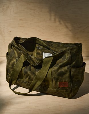 AE x Tru Kolors Camo Canvas Tote Bag