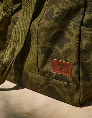 Sac fourre-tout en toile camouflage AE x Tru Kolors