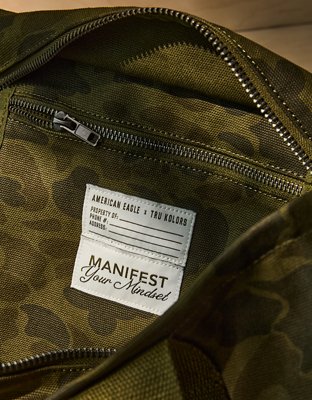 AE x Tru Kolors Camo Canvas Tote Bag