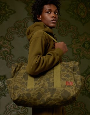 AE x Tru Kolors Camo Canvas Tote Bag