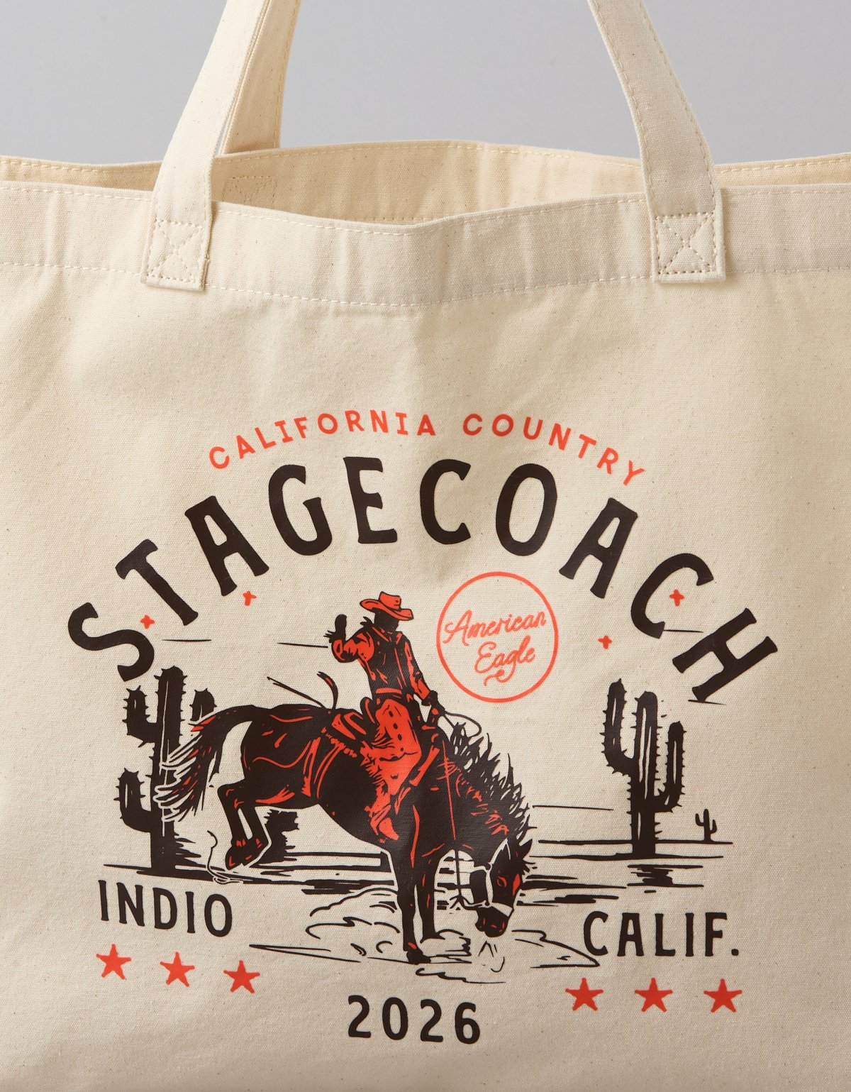 AE x Stagecoach Canvas Tote Bag - image 2