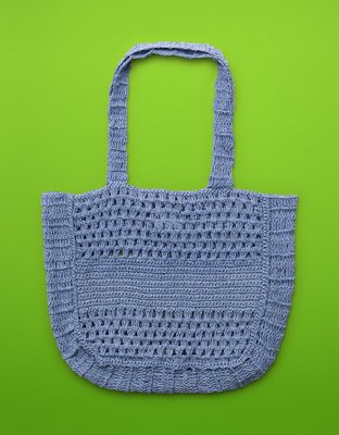 AE x Jorge Campos Raffia Bag