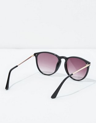 Женские солнцезащитные очки American Eagle AEO Black Plastic Sunglasses — фото 2