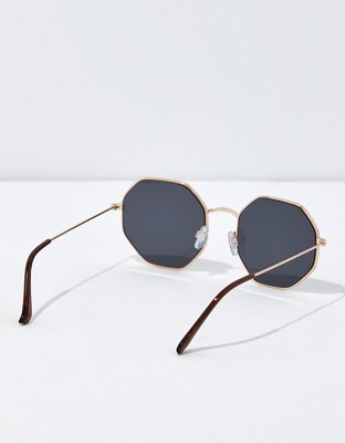 Женские солнцезащитные очки American Eagle AEO Metal Octagon Sunglasses — фото 2