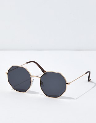 AEO Metal Octagon Sunglasses