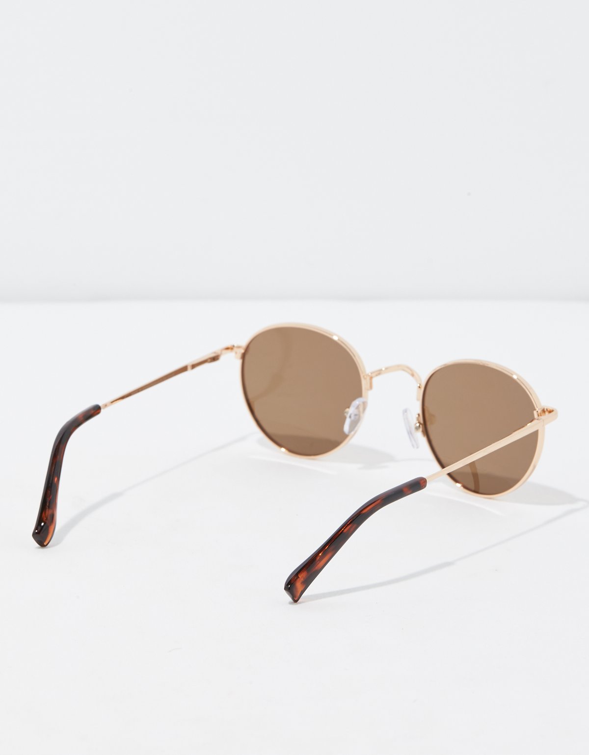 AE Retro Round Brown Sunglasses - image 3
