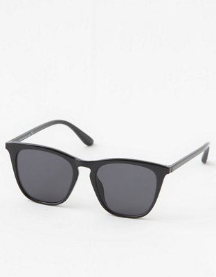 AEO Classic Black Aviator Sunglasses