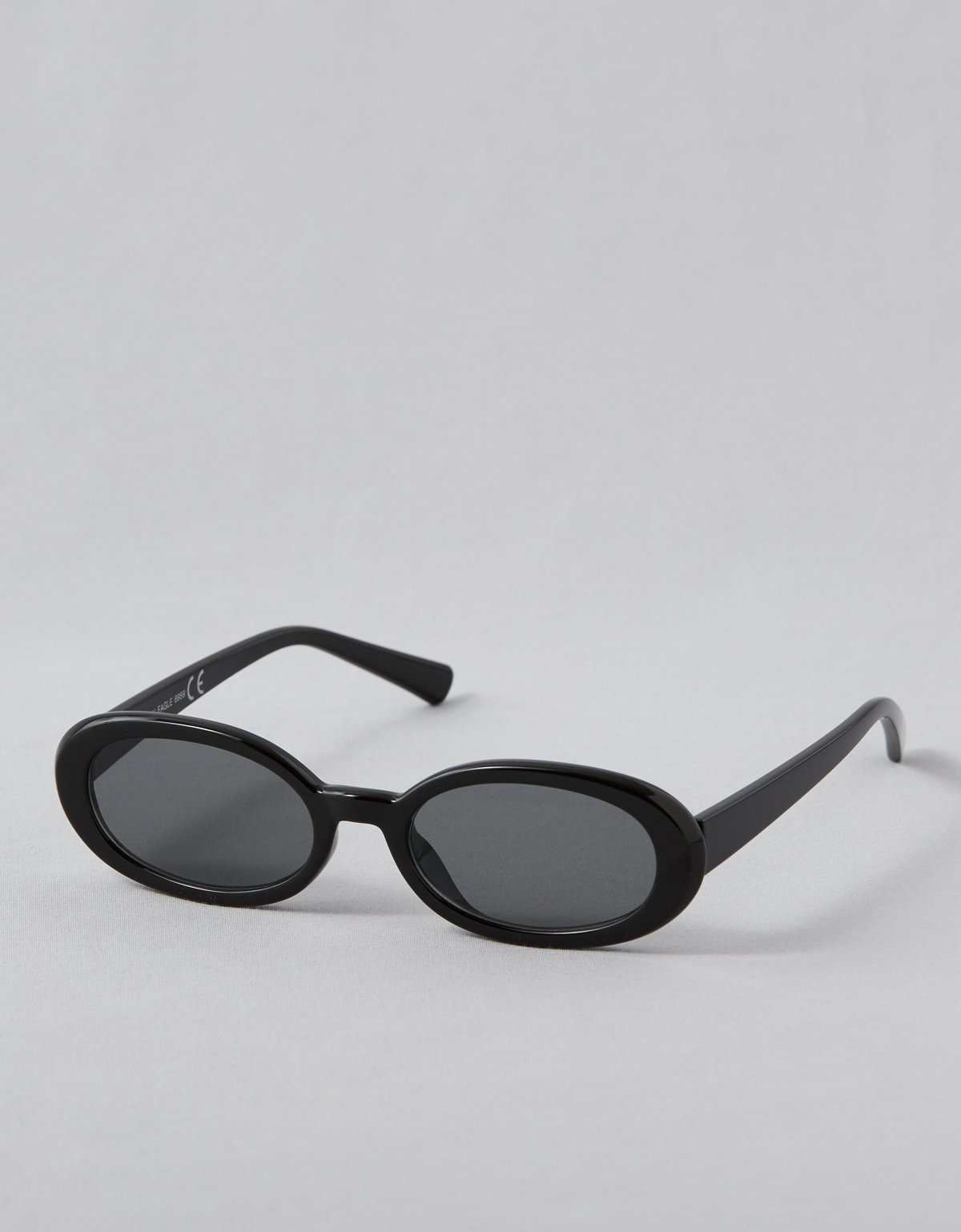 AE Black Oval Sunglasses - image 3